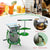 3.69 Gallon Heavy-duty Cross-beam Stainless Steel Fruit and Wine Press(Green)