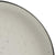 Gibson Elite Rhinebeck Round Reactive Glaze Double Bowl Stoneware Dinnerware Set, Service for Four (16pcs), White and Black