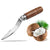 Coconut Opener Tool Set for Young & Mature Coconuts with Hammer Stainless Steel Knife – Coconut Meat Removal Scraper Knife - Super Safe & Easy (Remover Knife)