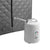Durasage Lightweight Portable Personal Steam Sauna Spa for Weight Loss, Detox, Relaxation at Home, 60 Minute Timer, 800 Watt Steam Generator, Chair Inlcuded - Gray