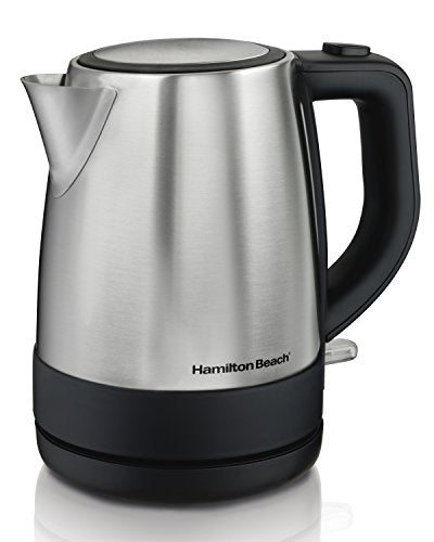 Hamilton Beach Electric Tea Kettle, Water Boiler & Heater, 1 L, Cordle –  Niam Txoj Hmoo Ntuj