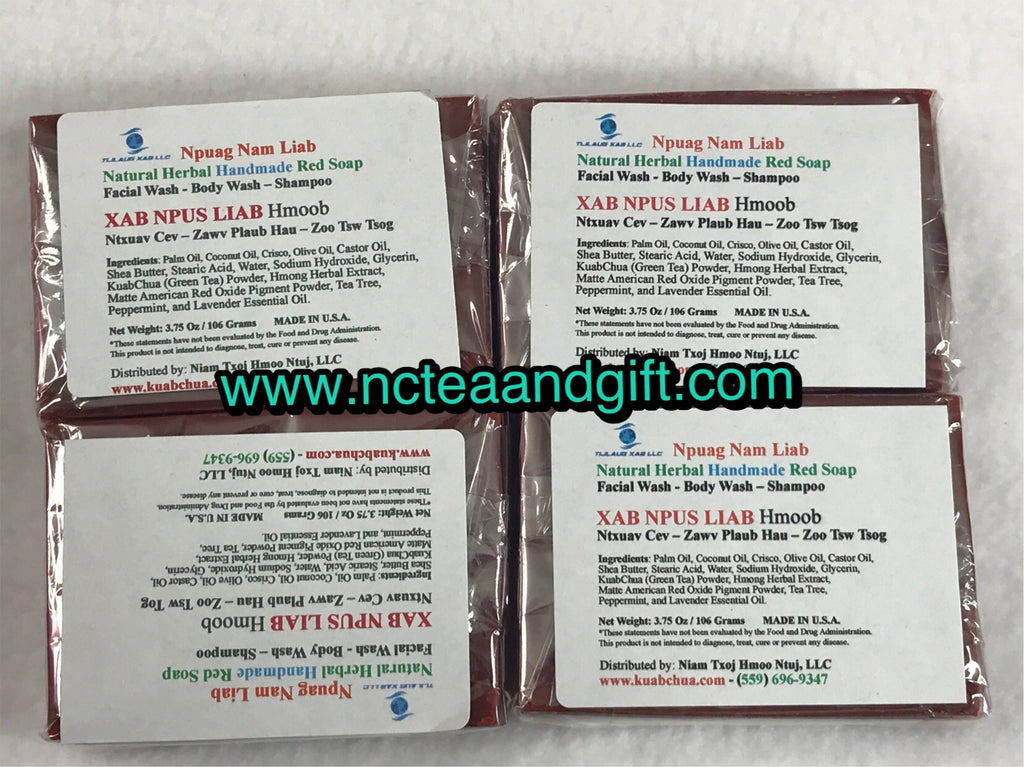 Red Herbal Soap